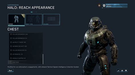 Halo Reach Armor List