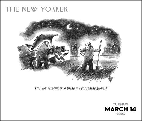 New Yorker Cartoon Calendar 2023 - Printable Calendar 2023