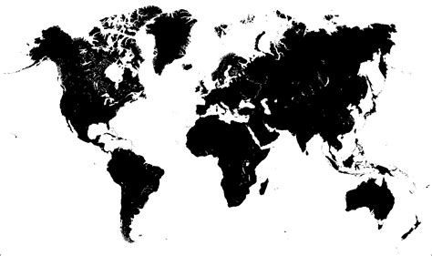 World Map SVG