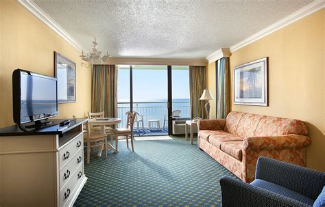 Oceanfront King Suite at Coral Beach Resort, Myrtle Beach