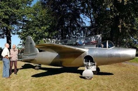 [First turbojet aircraft, first flight in 1939] Heinkel HE-178. First ...