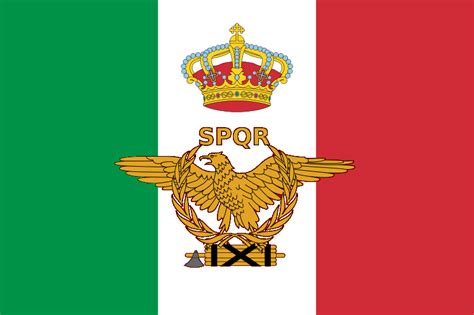 Image - Flag of the New Roman Empire or Italy.png - Future