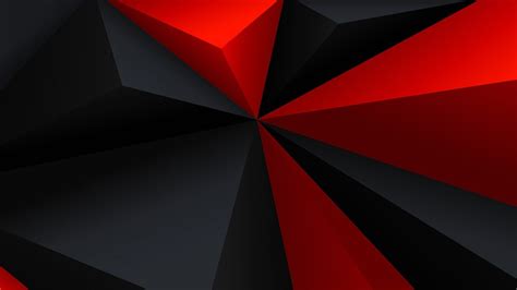 Red And Black Geometric Wallpapers - Wallpaper Cave