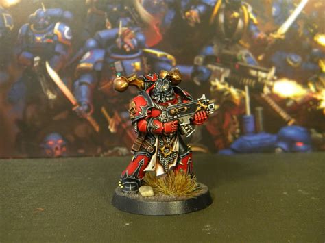 The first Chaos Space Marines from the Red Corsairs warband. : Warhammer40k