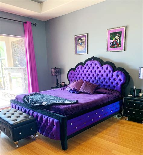 Modern Romantic Gothic Bedroom - My Sanctuary and Sacred Space