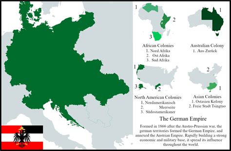 Map of The German Empire : r/imaginarymaps