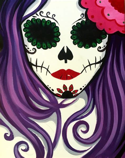 Day of the Dead (Dia de los Muertos) - Paint and Sip Event