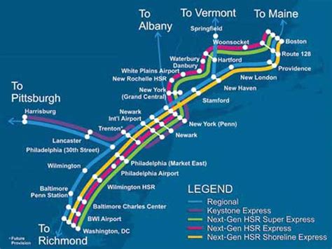 Amtrak proposes Northeast Corridor high speed line | News | Railway ...