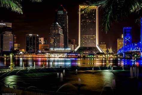 Jacksonville Skyline | Night Skyline of Jacksonville, Florid… | Flickr