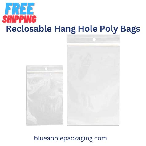 Reclosable Hang hole Poly Bags | Reclosable hang hole poly b… | Flickr