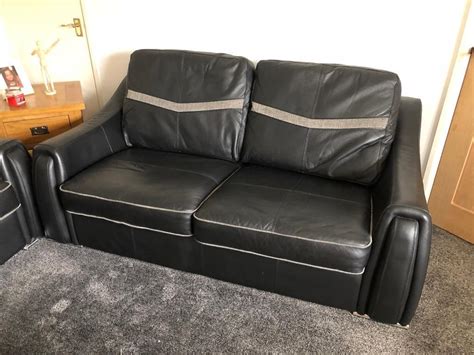 SCS Leather Sofas. High quality, reduced for quick sale | in Taverham ...