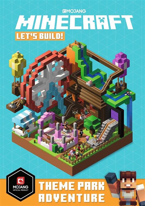 Minecraft Let's Build! Theme Park Adventure by Mojang Ab, Paperback ...