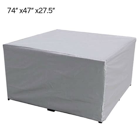 Rectangular Patio Table Cover Heavy Duty Waterproof Outdoor Furniture ...