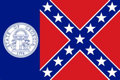 GeorgiaCivilRightsMovement - 1956 Georgia State Flag