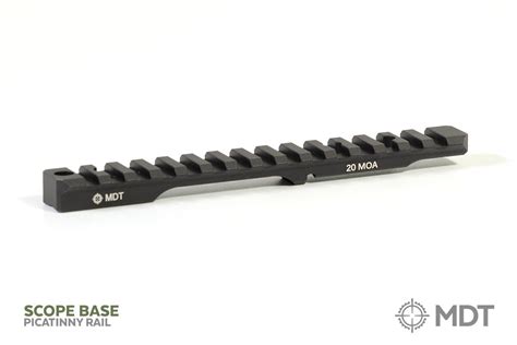 MDT Australia Picatinny Weaver Scope Mount Rail Base with Recoil Lug