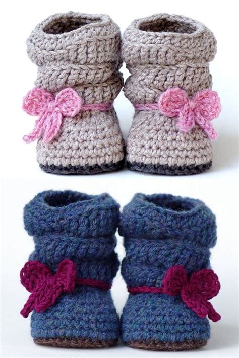 30 Simply Precious Crochet Baby Booties Patterns - Crochet Life