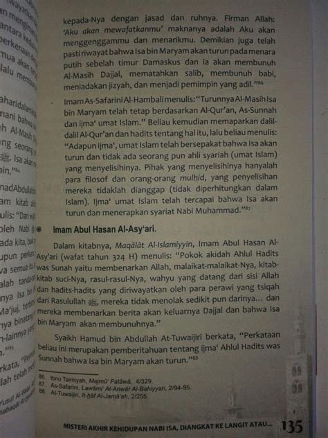 Buku Nabi Isa Akan Turun Di Langit Damaskus