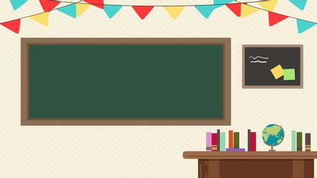 School Classroom Wallpaper