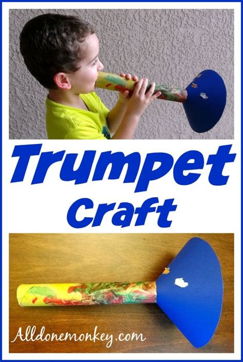 Trumpet Craft {Birth of Baha'u'llah} - All Done Monkey | Music crafts ...