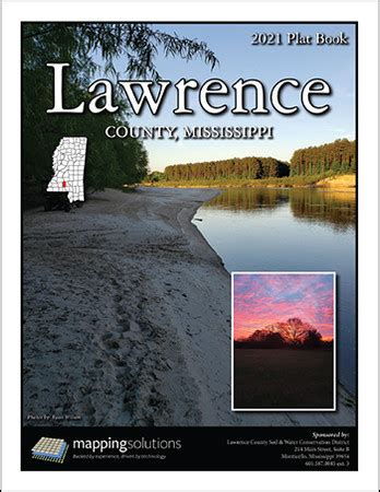 Lawrence County Mississippi 2021 Plat Book | Mapping Solutions