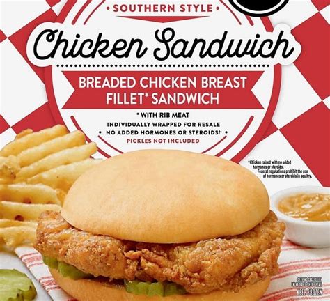 Sam's Club Offers New Southern Style Chicken Sandwich And New Southern ...