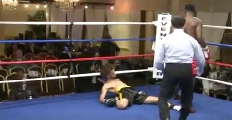 VIDEO | Insane boxing knockout leaves crumpled opponent on the ropes ...