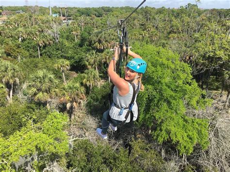 Empower Adventures Zip-line Obstacle Course Overlooks Tampa Bay ...