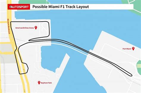 First images of proposed Miami Formula 1 circuit layout revealed