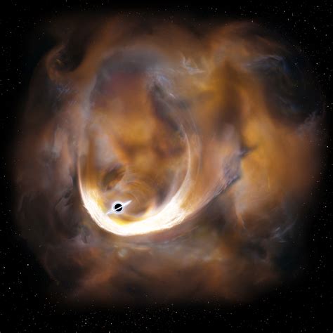 Astronomers Detect Signs of an Invisible Black Hole at the Center of ...