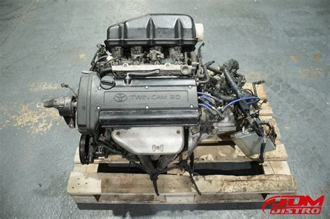 TOYOTA COROLLA LEVIN AE111 4AGE BLACKTOP COMPLETE ENGINE & 6SP ...