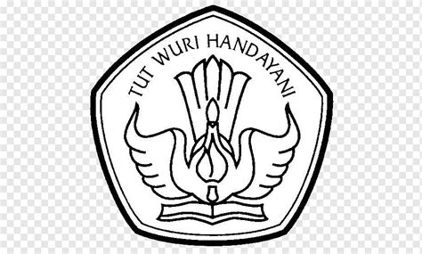 Logo Tut Wuri Handayani Hitam Putih - IMAGESEE