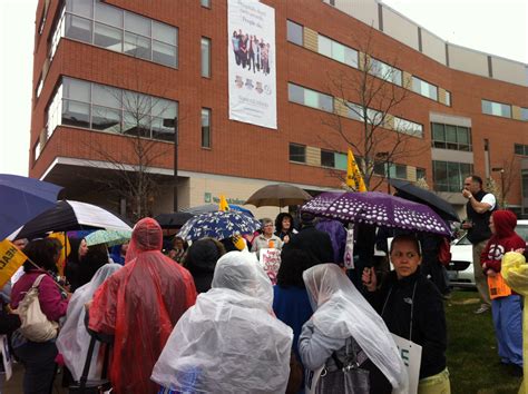 Women & Infants’ Hospital Workers Picket for Safe Staffing – SEIU 1199 NE