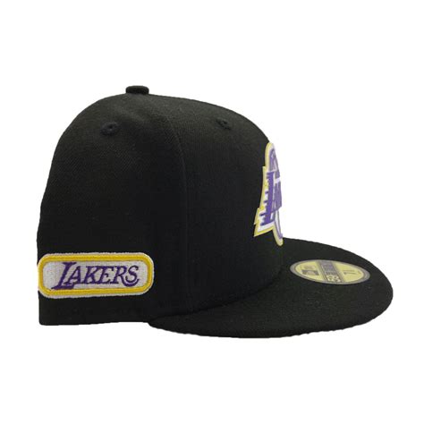 Los Angeles Lakers Black New Era Fitted hat – Sports World 165