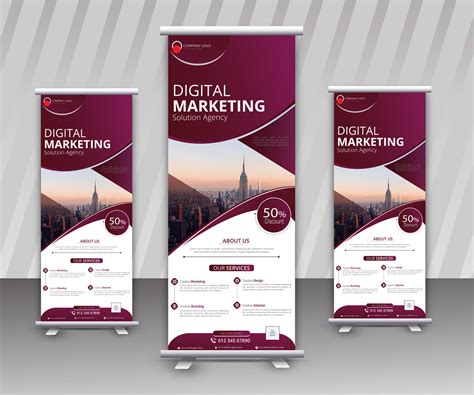 High Quality Roll-up Stand Banner Printing design :: Behance