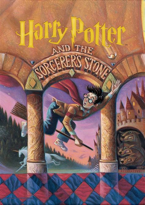 Harry Potter And The Sorcerers Stone Book Cover