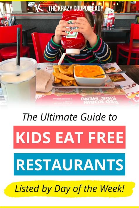 49 Kids Eat Free Restaurants in 2024