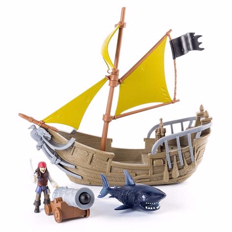 Piratas Do Caribe Navio Jack Sparrow Playset Disney - Sunny - R$ 128,00 ...