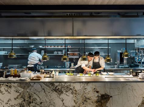 At Six Hotel | Universal Design Studio | Restaurant kitchen design ...