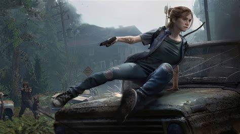 The Last of Us Part 2 Ellie Wallpapers - Top Free The Last of Us Part 2 ...