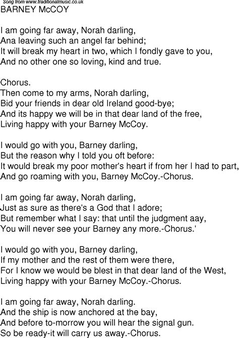 Barney Lyrics