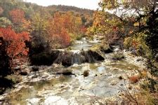 Autumn Creek And Waterfall Free Stock Photo - Public Domain Pictures