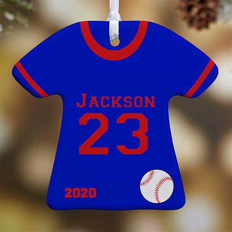 Personalized Christmas Ornaments - Sports Jersey