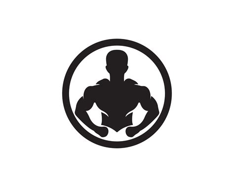 Vector object and Icons for Sport Label, Gym Badge, Fitness Logo Design ...