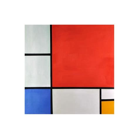 "Composition with Red Blue Yellow" by Piet Cornelies Mondrian | Oil ...