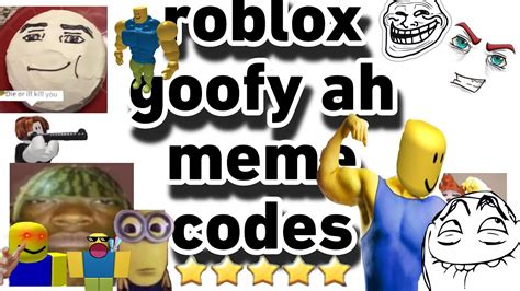 GOOFY AH ROBLOX ID CODES U MUST TRY - YouTube