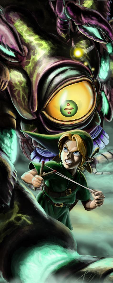 Link vs Ocarina of Time bosses-Fan Art on Behance