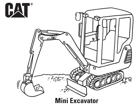 Excavator Coloring Pages - Free Printable Coloring Pages for Kids