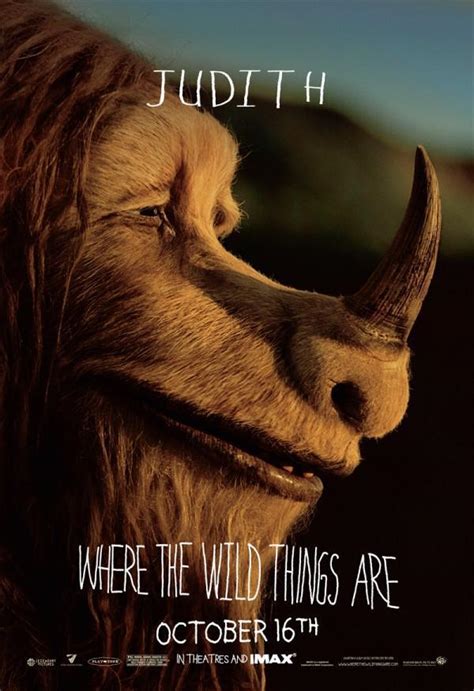 'Where The Wild Things Are' Movie Characte Poster ~ Judith - Where The ...