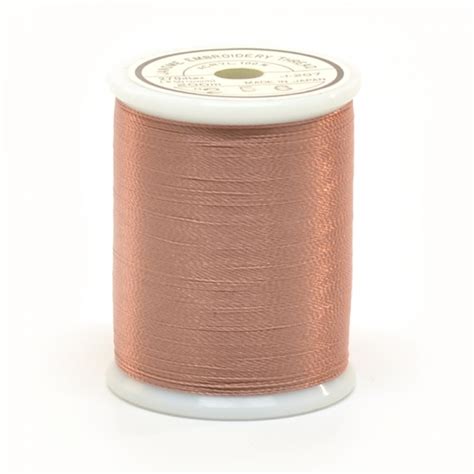 Janome Embroidery Thread - Salmon | J-207256 - Haberdashery Online