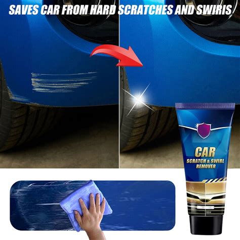 Car Scratch Remover, 1/2PC Car Scratch Repair Wax 60ml Remove Scratches ...